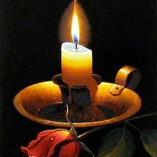 Схема вышивки «Свеча»