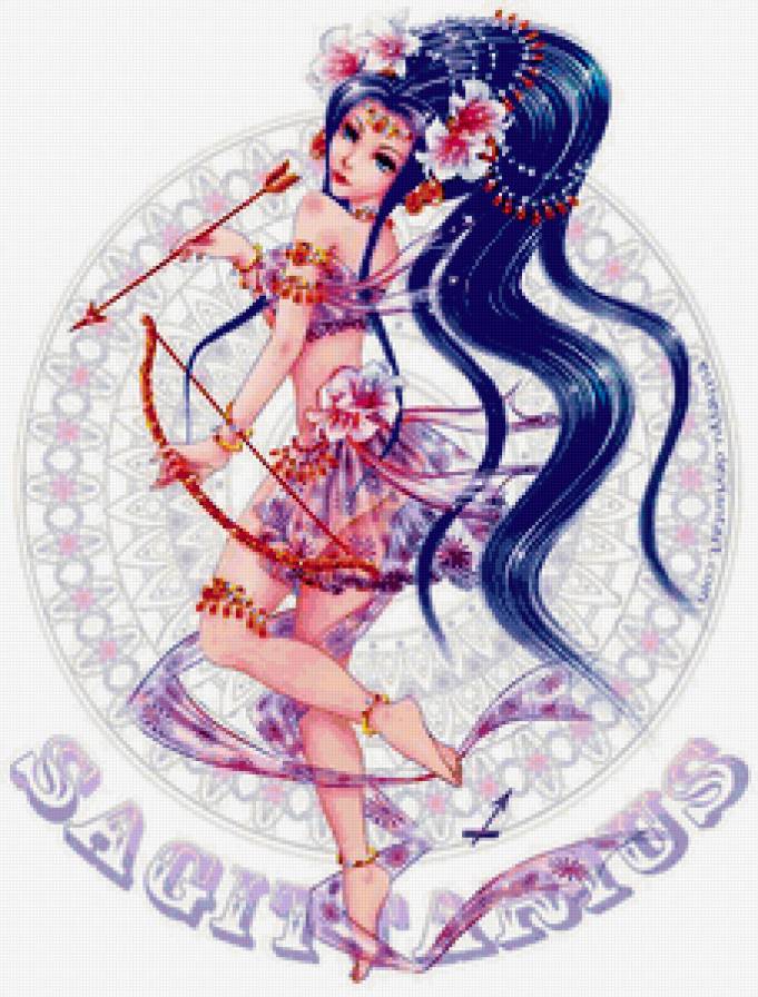 Стрелец - стрелец, гороскоп, анимэ - предпросмотр