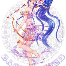 Схема вышивки «Стрелец»