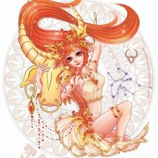 Схема вышивки «Телец»