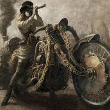 Схема вышивки «путешественица»