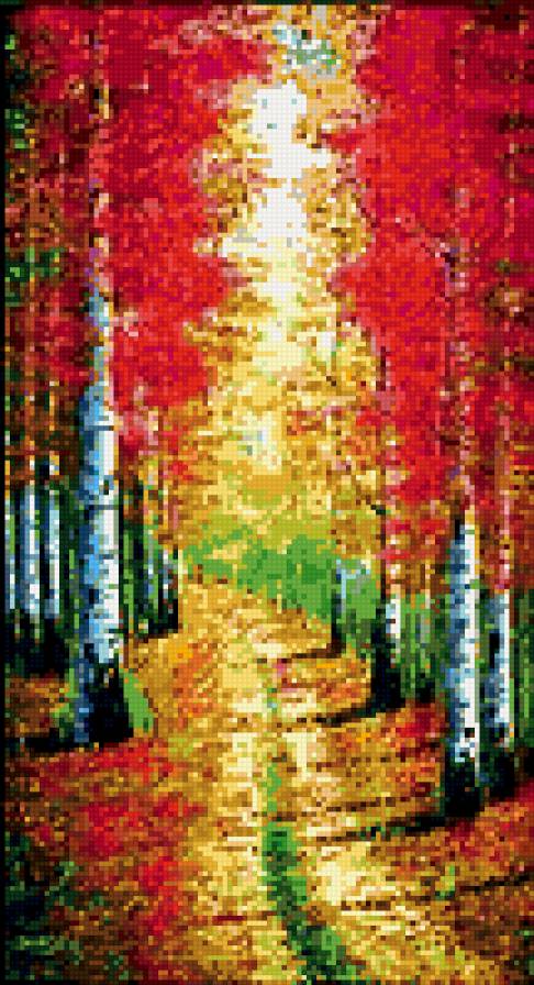 осенний парк - парк, осень, природа - предпросмотр