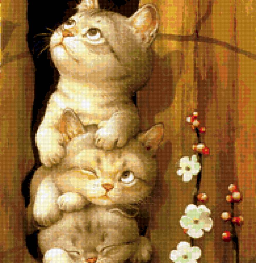 что там такое? - котята - предпросмотр