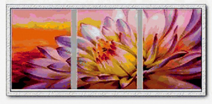 лотос - лотос, цветы, типтих - предпросмотр