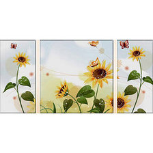 Схема вышивки «подсолнухи»