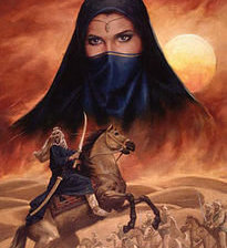 Схема вышивки «девушка востока»