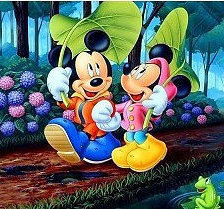 на прогулке