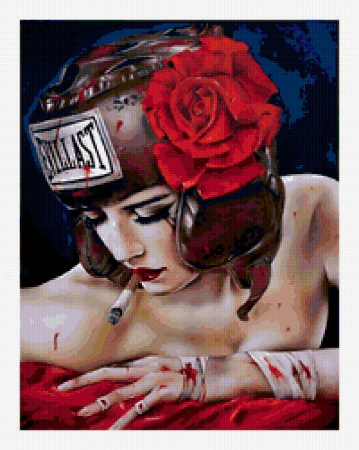 brian M viveros - виверос, курение, мистика, девушка - предпросмотр