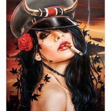 Схема вышивки «brian M viveros»