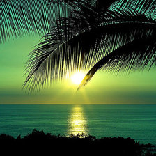 Бирюзовый закат