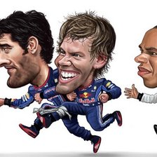 Схема вышивки «Формула 1»