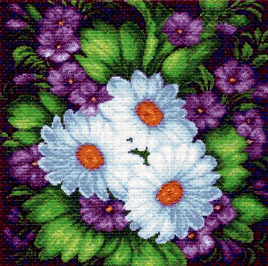 №313437 - цветы, ромашки, полевые цветы, букеты - предпросмотр