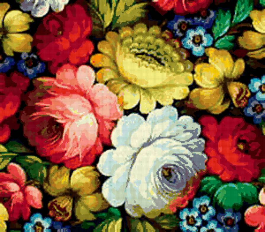 №313438 - букеты, полевые цветы, ромашки, цветы - предпросмотр