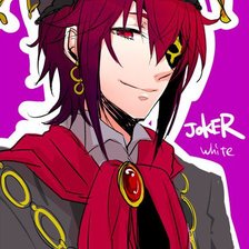 Схема вышивки «джокер»