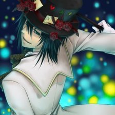 Схема вышивки «шляпник»