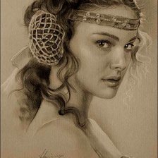 Схема вышивки «красота»