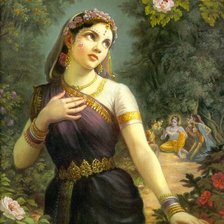 Схема вышивки «радха»