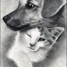 Схема вышивки «дружба»