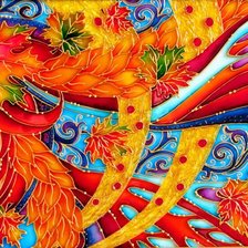 Схема вышивки «осень»