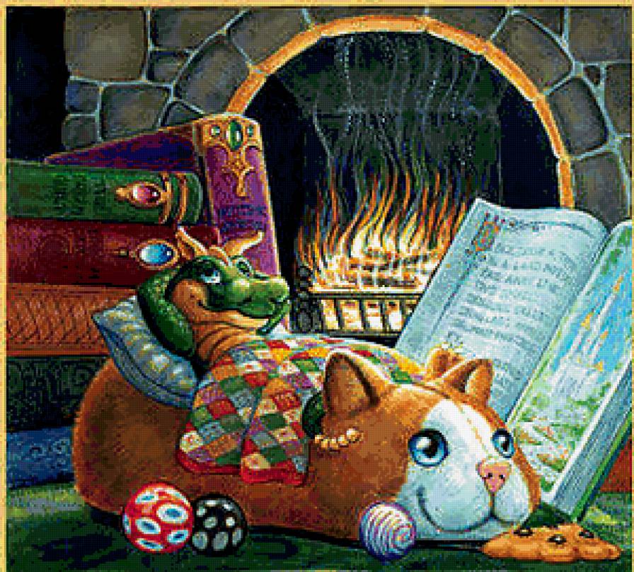 перед сном - дракончик - предпросмотр