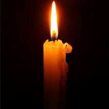 Схема вышивки «свеча»