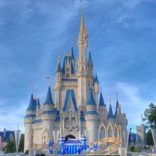 Схема вышивки «Замок 4»