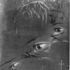 Схема вышивки «Жан Гранвиль.»