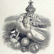 Схема вышивки «Жан Гранвиль.»