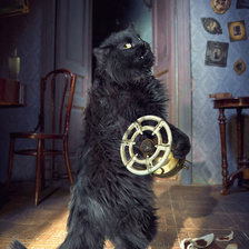 Схема вышивки «примус и бегемот»