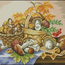 Схема вышивки «Лесные дары»