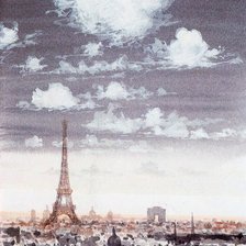 Схема вышивки «Париж»