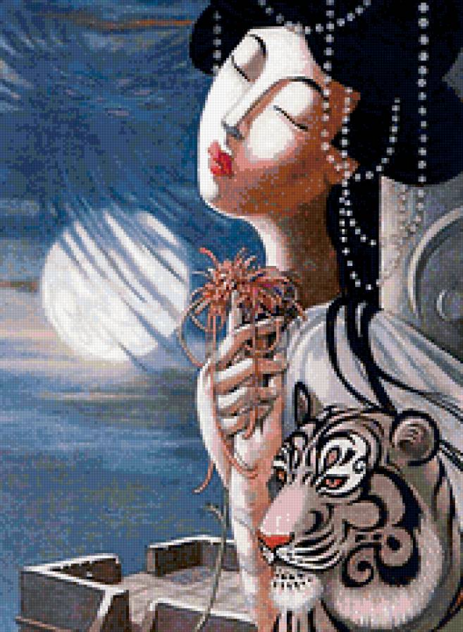 Принцесса Турандот - девушка, восток, принцесса - предпросмотр