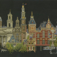 Схема вышивки «ЧУДЕСА СВЕТА»