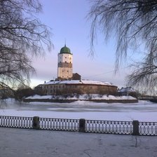 Схема вышивки «Выборгский замок»