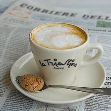 Схема вышивки «чашка»