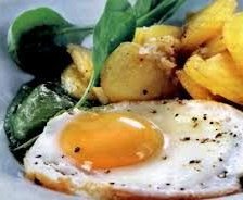 Схема вышивки «яичница»