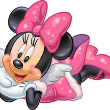 Схема вышивки «Минни Маус»