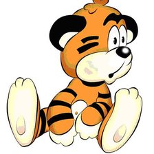 Схема вышивки «Тигренок»