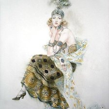 Схема вышивки «Былое и Дамы 3»