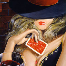 Схема вышивки «В казино»