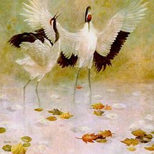 Схема вышивки «Брачные игры»