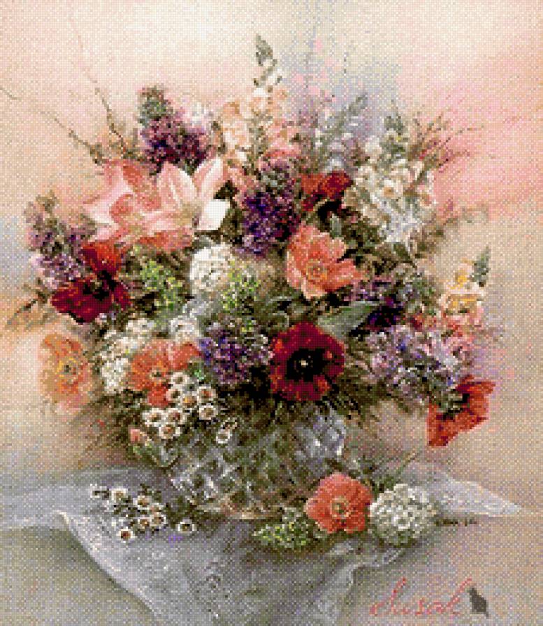 Жаркий Август - цветы - предпросмотр