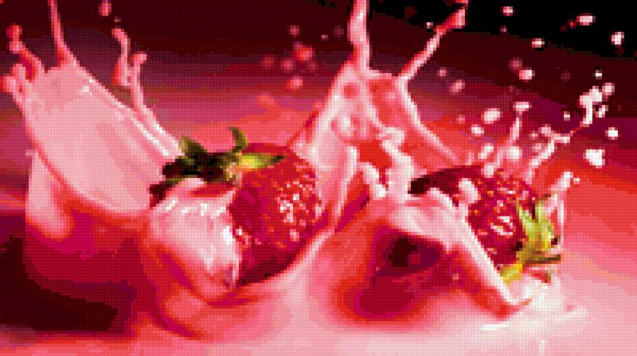 клубника со сливками - клубника со сливками - предпросмотр