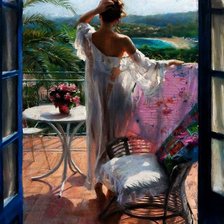 Схема вышивки «Картина редондо»