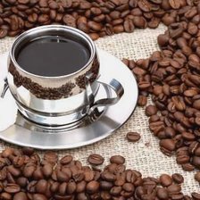 Схема вышивки «кофе»