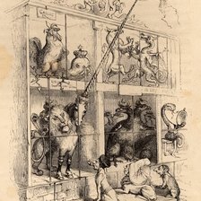 Схема вышивки «Жан Гранвиль.»