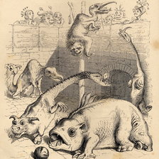 Схема вышивки «Жан Гранвиль.»