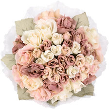 Схема вышивки «розы»