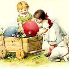 Схема вышивки «к Пасхе»