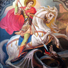 Схема вышивки «икона»